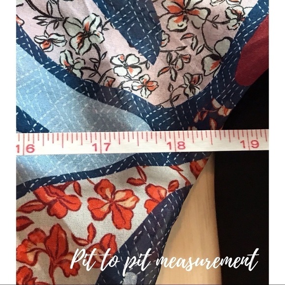 Shoshanna Silk Chiffon Floral Paisley Patchwork Tie Neck Blouse - Picture 11 of 13